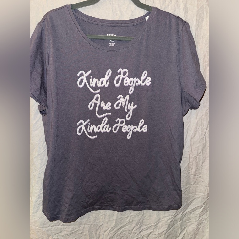Purple t-shirt